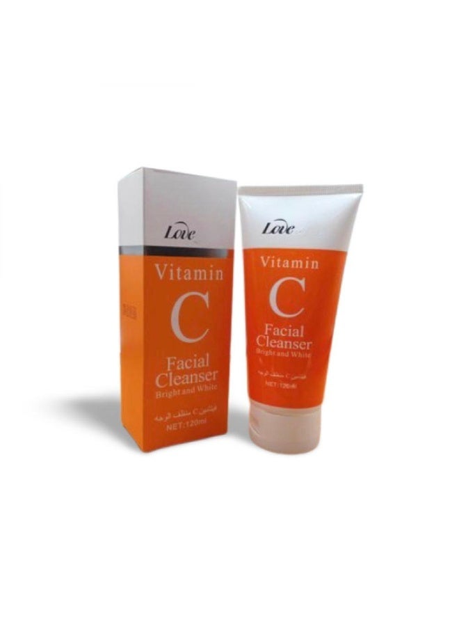 غسول الوجه بفيتامين سي 120 مل